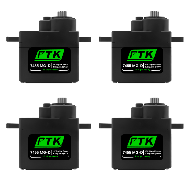 Rc Hobby Products - PTK 7455MG-D サーボ 12 グラムデジタルサーボメタルギア EPP