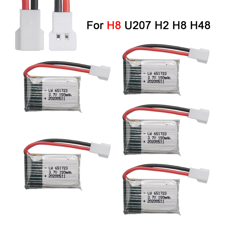 Rc Hobby Helicopter - 3.7v 150mahリポRCドローンバッテリー H2 H8 H48 U207