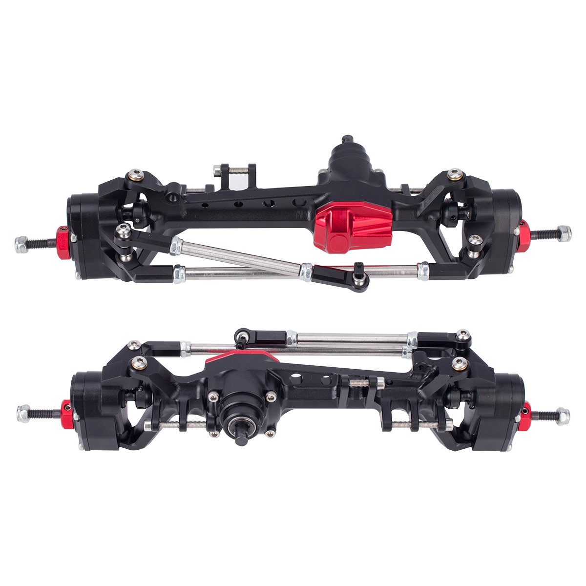 Rc Hobby Products - CNC アルミ SCX10 III フロントリアポータルアクスル 1/10