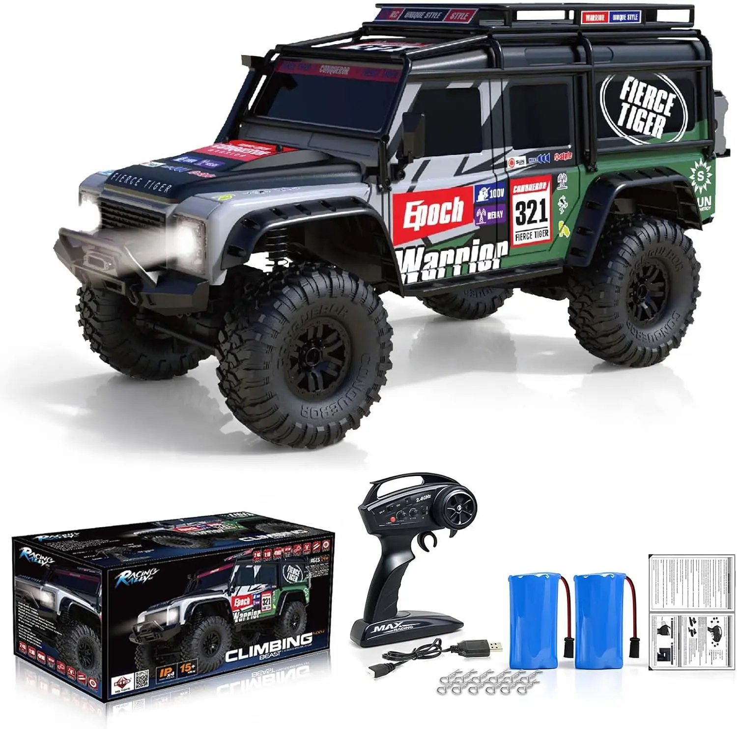 Rc Hobby Grade Crawler - RCカー RCクローラー 1/10スケール RTR ラジコンカー 4WD
