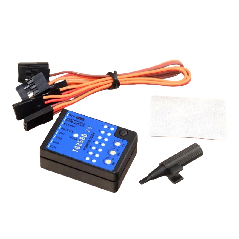 Gyroscope Rc Module - GZ580 V5 3 軸フライバーレスジャイロ USB プログラマブル