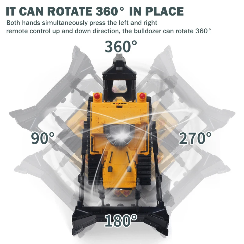 HUINA 1554 RCトラック 1/16 ラジコンカー  - Rc Excavator Hydraulic のレビューと価格