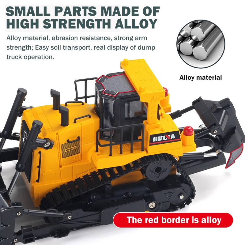 HUINA 1554 RCトラック 1/16 ラジコンカー  - Rc Excavator Hydraulic のレビューと価格