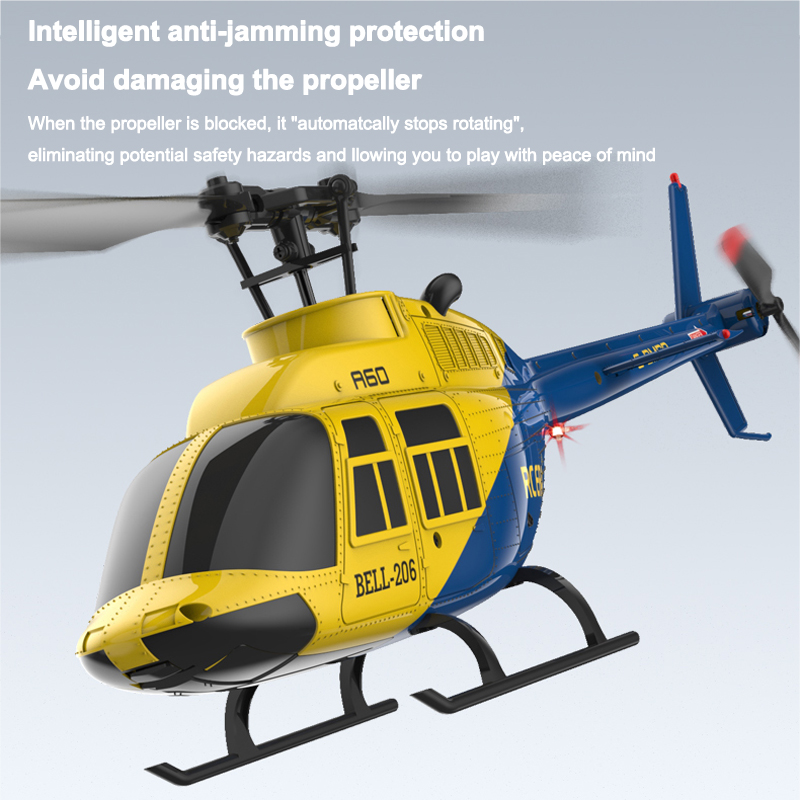 A60 RC ヘリコプター 2.4G 6軸ジャイロスコープ  - Rc Hobby Helicopter のレビューと価格