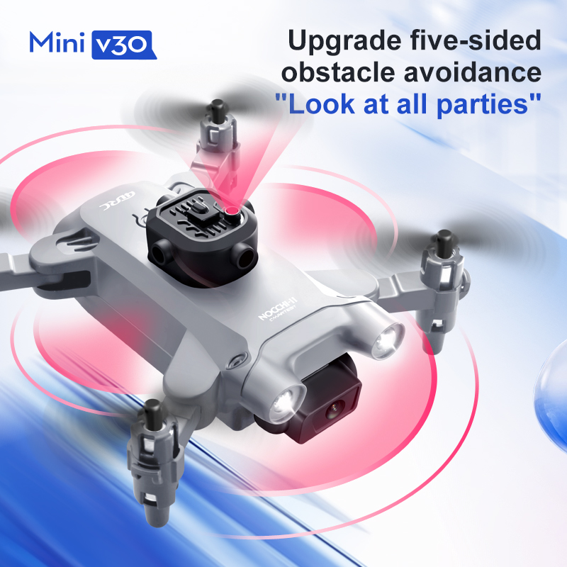 ミニ V30 WiFi FPV ドローン 4K HD デュア - Rc Hobby Helicopter のレビューと価格