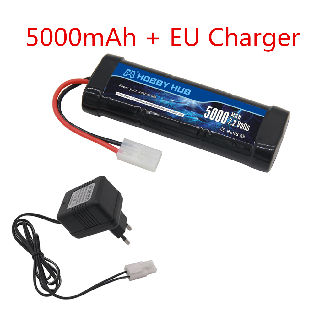 新しい 7.2V バッテリー 5000/6800mAh Ni - Rc Hobby Trucks のレビューと価格