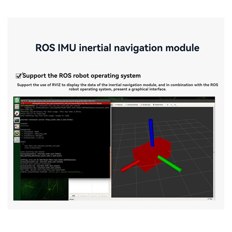 10 軸 IMU 慣性航法モジュール ROS ロボット ME - Gyroscope Rc Module のレビューと価格
