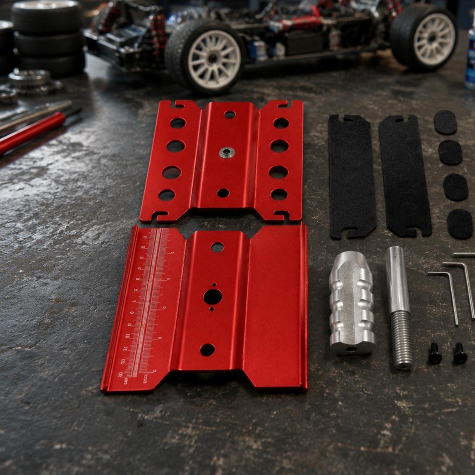 360度RCスタンド組み立て用スケールホビーツール内蔵 - Rc Hobby Tools のレビューと価格