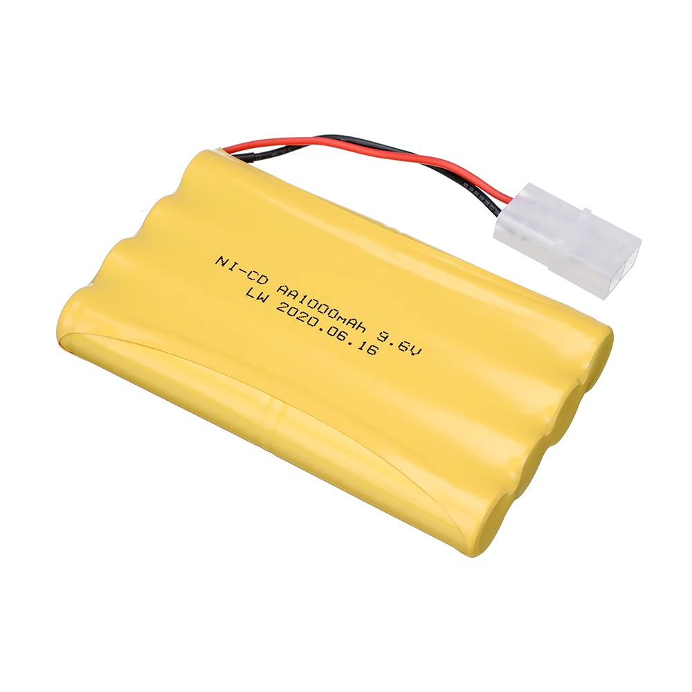 9.6V 1000mAh Ni-CD AA充電式バッテリー  - Rc Hobby Trucks のレビューと価格