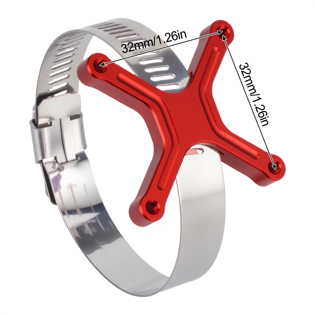 ユニバーサル調整可能なファンマウント 30-49mm 広範囲 - Rc Hobby Tools のレビューと価格