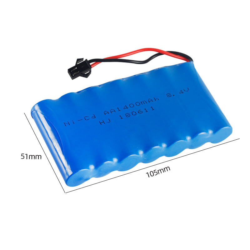 Ni-cd充電式バッテリーパック,8.4v,1400mah, - Rc Hobby Trucks のレビューと価格