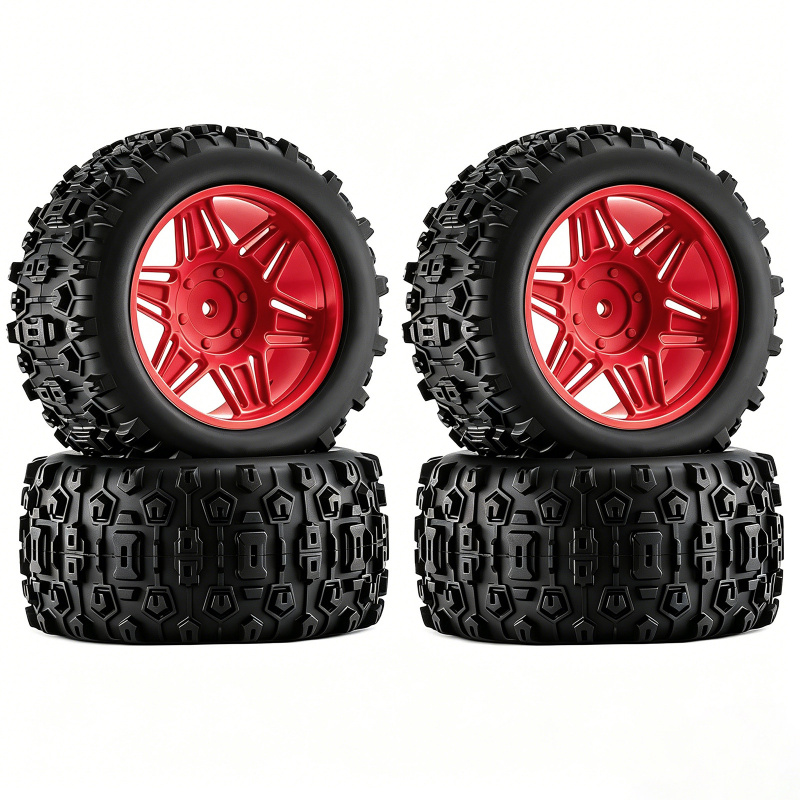 4 個 RC モンスタートラックホイールタイヤ 90*45  - Rc Hobby Trucks のレビューと価格