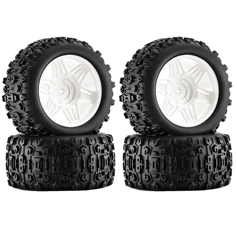 4 個 RC モンスタートラックホイールタイヤ 90*45  - Rc Hobby Trucks のレビューと価格
