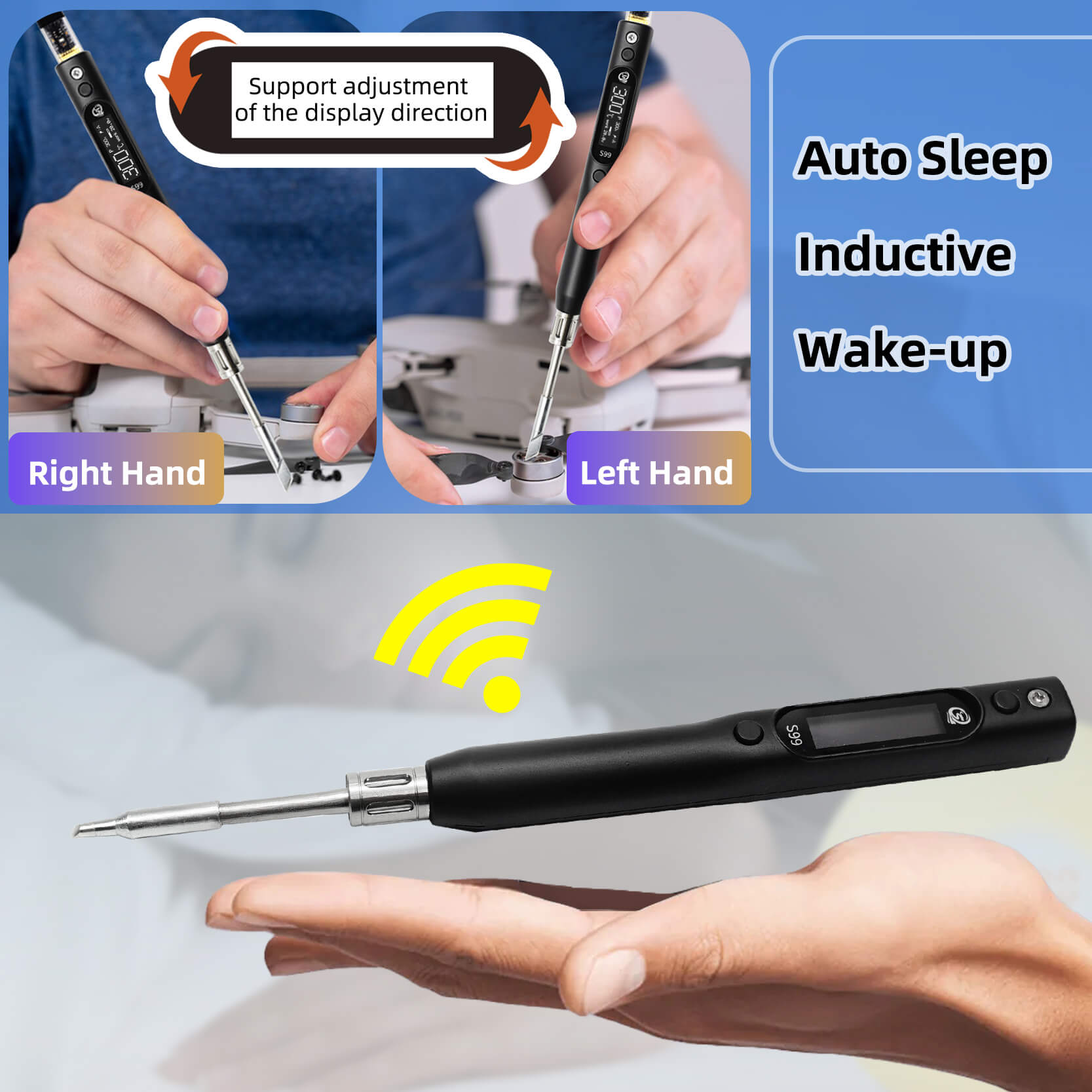 SEQURE S99 修理ツール 最大75W/150Wはんだ - Rc Hobby Tools のレビューと価格