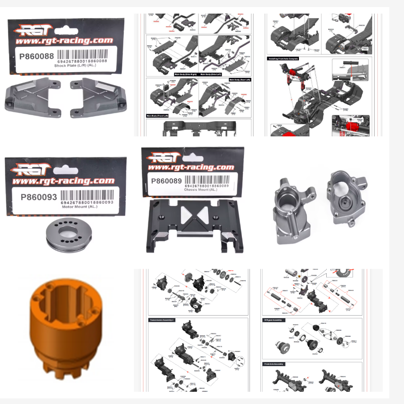 RGT スペアパーツ P860086 P860088 P86 - Rc Hobby Grade Crawler のレビューと価格