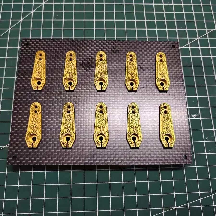 チタン合金TC4 25tステアリングアームサーボホーン 1/ - Rc Hobby Products のレビューと価格