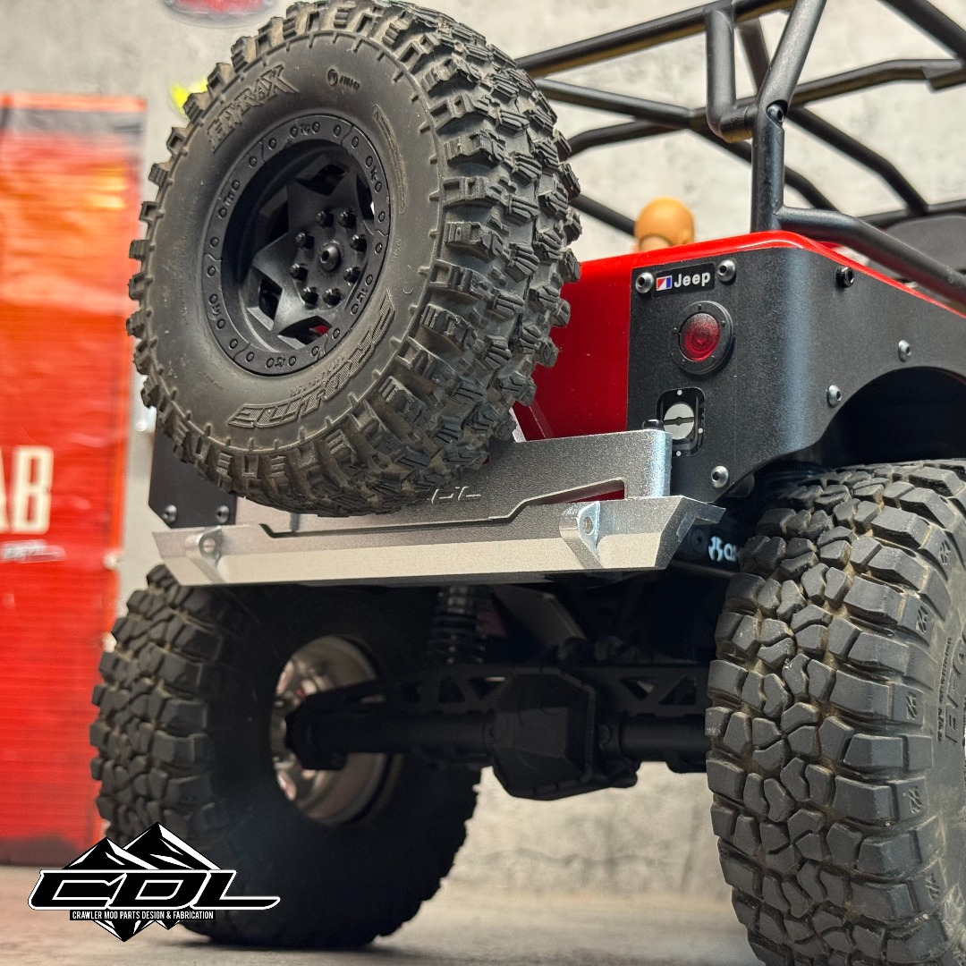 1/10 RCロッククローラーカスタムメタルリアバンパースペ - Rc Hobby Grade Crawler のレビューと価格