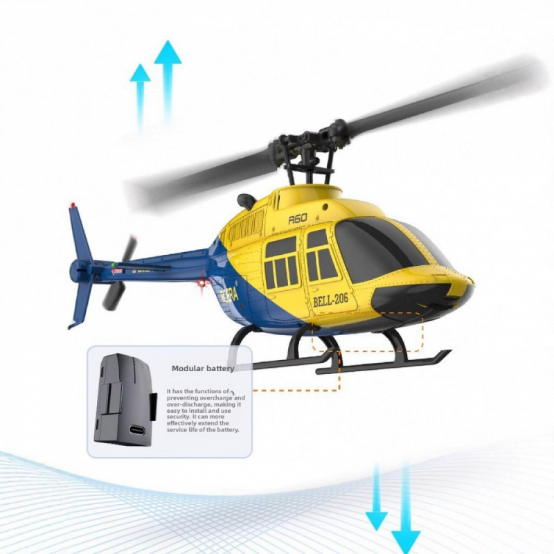 RC ERA A60 RCヘリコプター、高度維持機能付き、4 - Rc Hobby Helicopter のレビューと価格