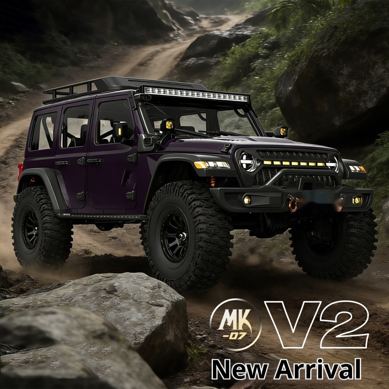 オフロード車 MK07 V2 1/7スケール大型4WD RC - Rc Hobby Grade Crawler のレビューと価格
