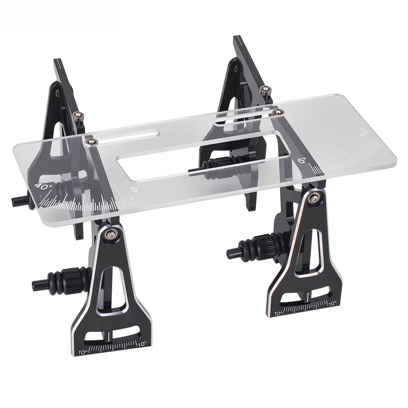 CNC アルミニウム RC シャーシセットアップシステム測定 - Rc Hobby Tools のレビューと価格