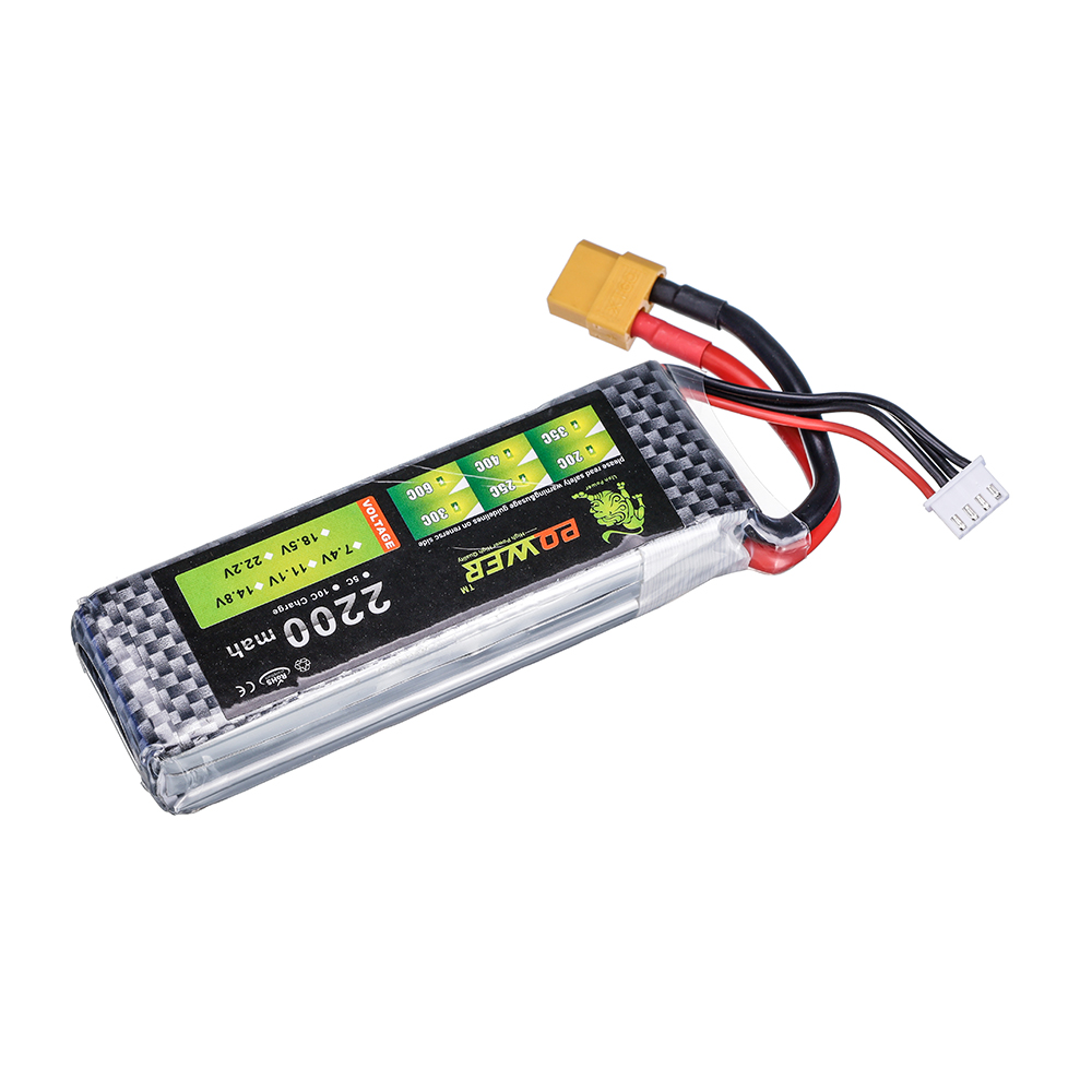 3S 11.1V 2200mAh 35C リポバッテリー T - Rc Hobby Helicopter のレビューと価格
