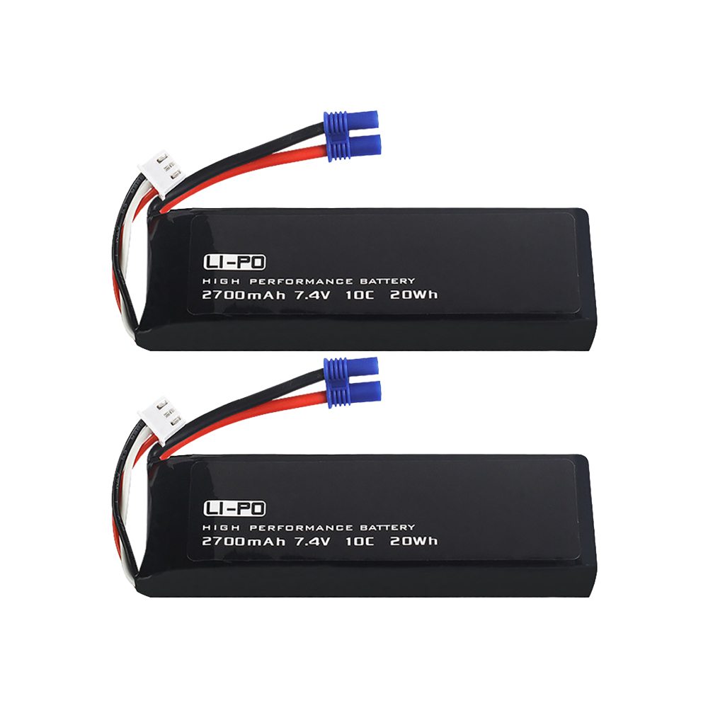 7.4V 2700mAh 10C オリジナルバッテリー Hu - Rc Hobby Helicopter のレビューと価格