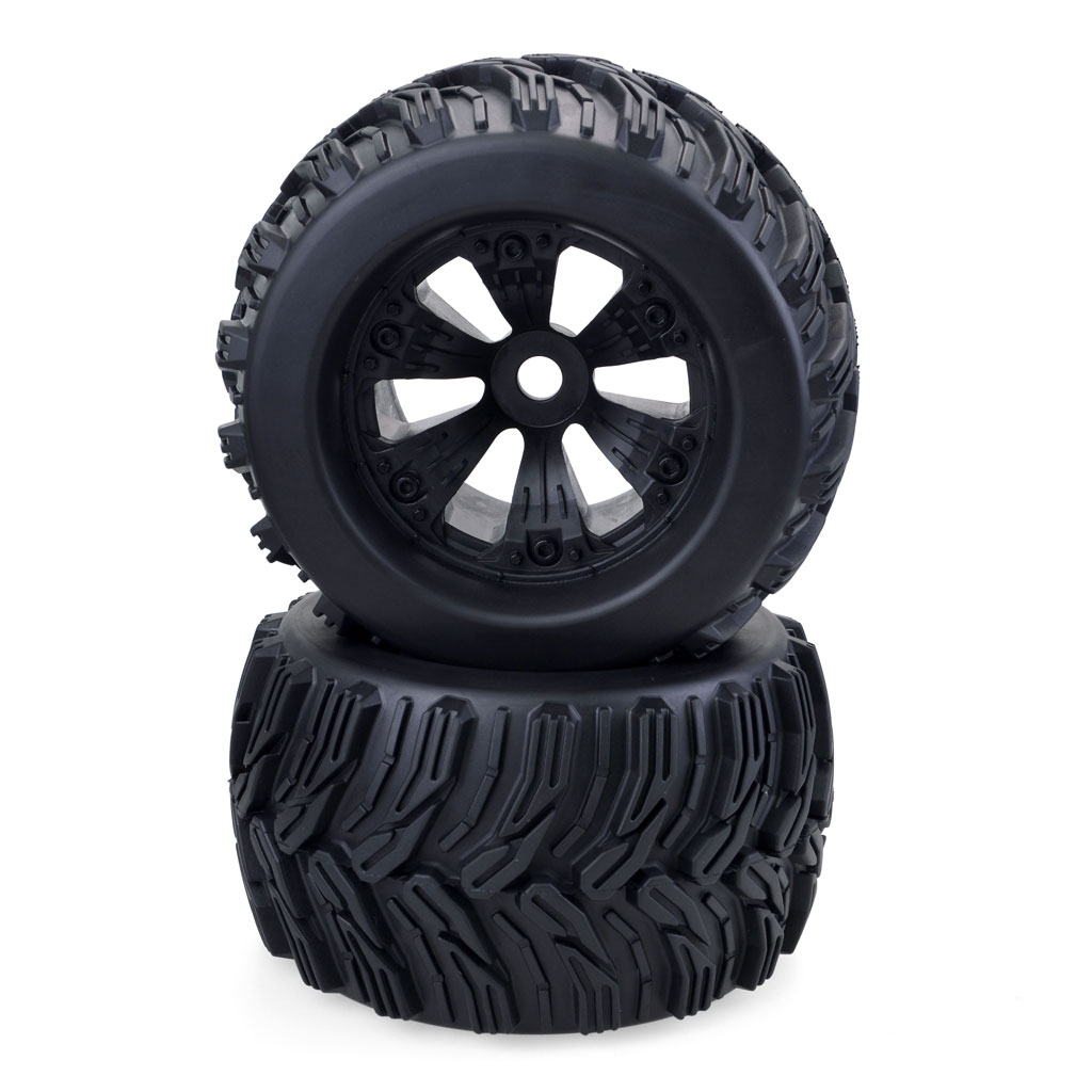 4 個 1/8 ホイールタイヤ 170 ミリメートル 165 - Rc Hobby Trucks のレビューと価格