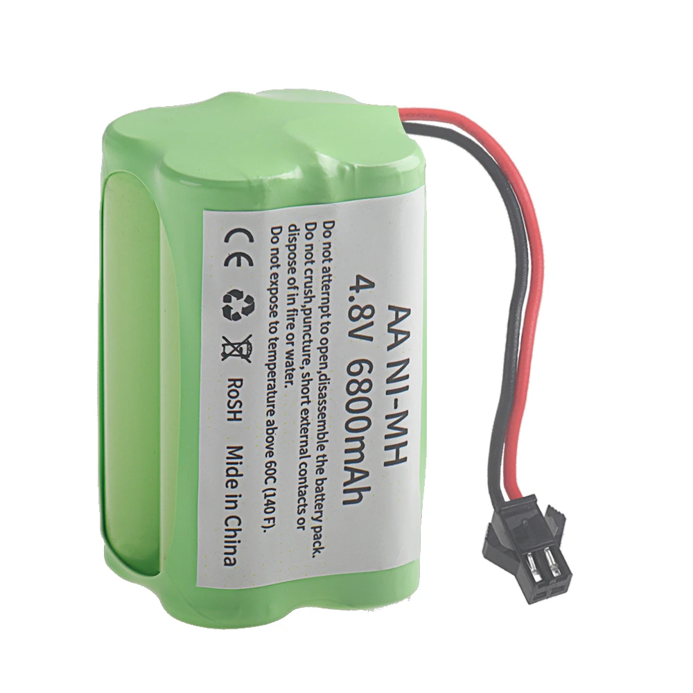 ニッケル水素電池 6800mAh 4.8V 4*AA バッテ - Rc Hobby Tools のレビューと価格