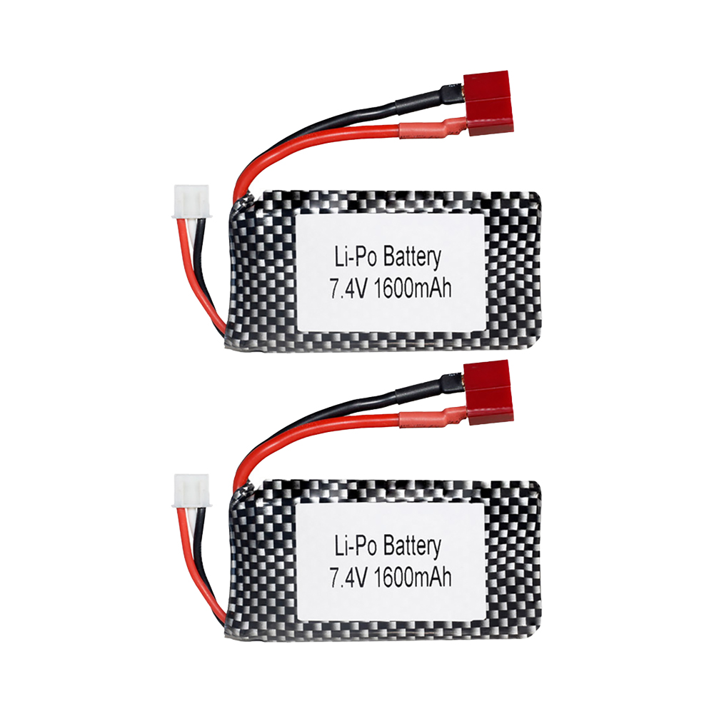 1/2/3ピース/ロット7.4v 1600mah 70356 - Rc Hobby Helicopter のレビューと価格