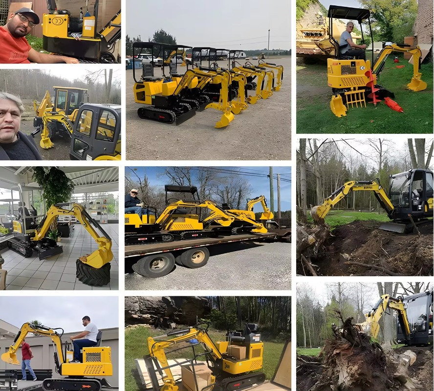 カスタマイズされた0.8トン小型掘削機ミニショベル、信頼性の - Rc Excavator Hydraulic のレビューと価格